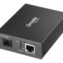 TP-Link Omada MC211CS-20 Convertidor de Fibra a RJ45 - Fibra hasta 20km - Velocidad hasta 1Gbps - Ethernet - Tecnologia WDM - Color Gris Oscuro