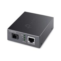 TP-Link Omada FC311A-2 Convertidor de Fibra a RJ45 - Fibra hasta 2km - Velocidad hasta 1Gbps - Auto Negociacion - Tecnologia WDM - Color Gris Oscuro