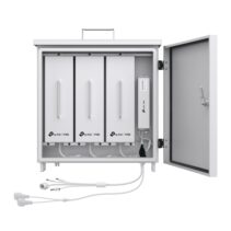 TP-Link Vigi PS90 Regulador de Carga para Panel Solar - IP66 - Voltaje 10.95V - Bateria de Litio 93.6Ah - Controlador MPPT - Calentamiento Auxiliar Inteligente - Color Blanco