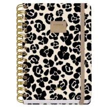 Dohe Premium Wild Agenda Escolar 26/27 - Formato A5 - Dia Pagina - Papel Offset Ahuesado 80g - Cubierta de Carton Plastificado - Espiral Metalica Doble - Goma - 15x21x4cm - Multicolor