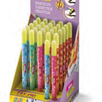 Carioca Memo Switch 2 en 1 Expositor con 25 Rotuladores + 2 para Probar - Una Punta Subraya y la otra Cambia de Color - Colores Surtidos