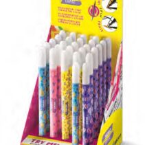 Carioca Memo Erase 2 en 1 Expositor con 25 Rotuladores +2 para Probar - Una Punta Subraya y la otra Borra el Color - Colores Surtidos