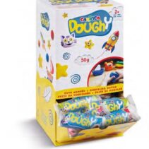 Carioca Doughy Expositor con 48 Paquetes de Pasta de Modelar 50gr - Blanda y Flexible - Facil de Amasar y Moldear - Ideal para Iniciacion al Modelaje - Colores Surtidos