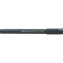 Pilot Super Color Rotulador Permanente Ultra Fino - Punta de Poliacetal 1mm - Libre de Xileno - Color Negro