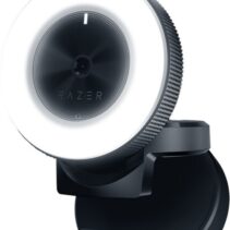 Razer Kiyo Webcam - Full HD - Enfoque Automatico - Iluminacion - Color Negro