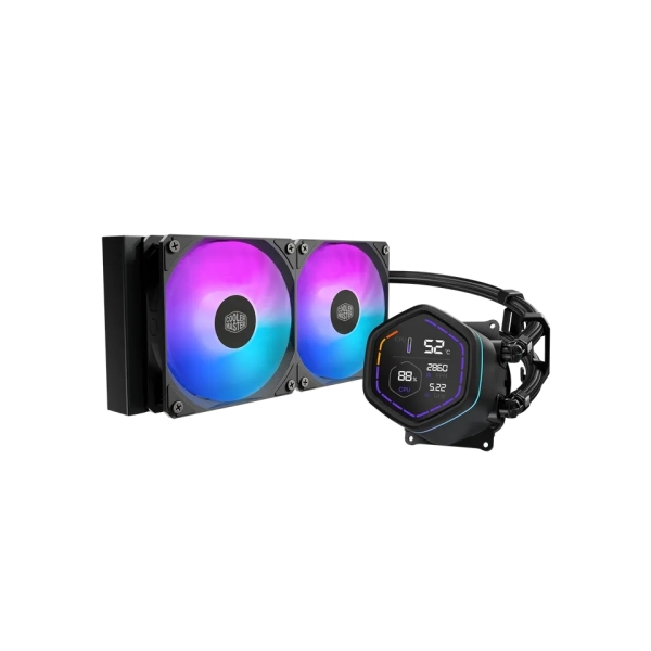 Cooler Master Masterliquid Core Nex Digital 240 ARGB Kit de Refrigeracion Liquida - Pantalla LED Digital 2