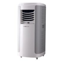 Muvip Aire Acondicionado Portatil 3000 Frigorias 1300W - Pantalla Tactil Superior - Control Remoto - Funciones de Climatizacion y Ventilacion