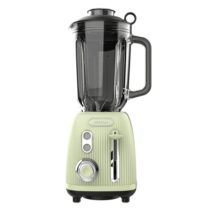 Cecotec Power Black Titanium RetroGreen Batidora de Vaso - 1200W - Jarra de 1.5L - Funcion Pulse - 4 Hojas Recubiertas de Titanio - Velocidad Ajustable - Color Menta