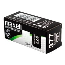 Maxell 377 Pack de 10 Pilas Oxido de Plata 1.55V - SR0626SW