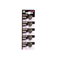 Maxell Pack de 5 Pilas Litio de Boton CR1632 3V