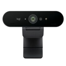 Logitech Brio 4K Webcam - Zom Digital 5X - Enfoque Automatico - Doble Microfono integrado - Negro