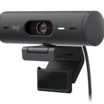 Logitech Brio 505 Webcam - 1080P - Zom Digital 4X - Enfoque Automatico - Microfono Estero - Negro