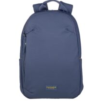 Tucano Laser Mochila Portatil 16" - Banda para Trolley - Respaldo y Correas Alcochados - Bolsillo Antirrobo - Color Azul