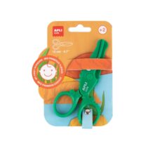 Apli Kids Tijera Preescolar 12cm - Sistema de Seguridad que Evita Cortes en la Piel