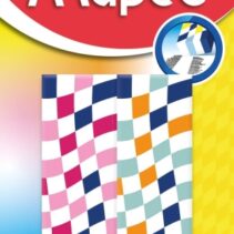 Maped Pack de 2 Gomas de Borrar con 3 Diseños Damero - Forma Rectangular - Sin Ftalatos - Colores Surtidos