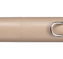 Uni-ball One P Boligrafo Retractil con Punta Fina 0.5mm - Agarre Suave y Comodo - Tinta Color Negro - Cuerpo de Color Marron Cafe