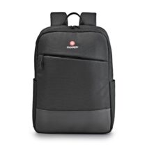 NGS Monray Sacks Venture Mochila para Portatil hasta 15.6" - Suave Acolchado Interno - Resistente al Agua - Bolsillo Exterior + 2 Bolsillos Laterales - Color Negro