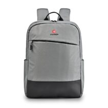 NGS Monray Sacks Venture Mochila para Portatil hasta 15.6" - Suave Acolchado Interno - Resistente al Agua - Bolsillo Exterior + 2 Bolsillos Laterales - Color Gris