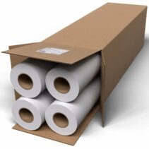HP Pack de 4 Rollos Papel Blanco Brillante 90gr 24" - 610mm x 45.7m - (Pack 4 x C6035A)