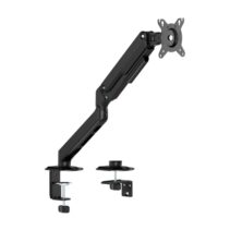 Aisens Soporte de Mesa Eco con Contrapeso Giratorio e Inclinable para Monitor/TV de 17-32" - 1 Brazo y 3 Pivotes - Peso máximo 9Kg - Color Negro
