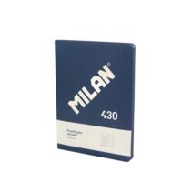 Milan 430 Since 1918 Planificador Semanal y Mensual Formato Libreta Encolada - Papel de 95gr/m² - Color Azul