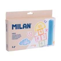 Milan Pack de 8 Tizas Redondas Maxi ø 2