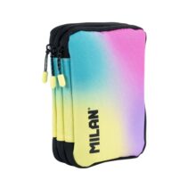 Milan Sunset Plumier de 3 Pisos con Goma de Borrar