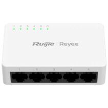 Ruijie RG-ES05F Switch de Sobremesa - 5 Puertos - Velocidad hasta 100Mbps - Color Blanco