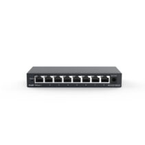 Ruijie RG-ES108GD Switch No Gestionado - 8 Puertos - Velocidad hasta 1Gbps - Carcasa de Acero - Color Negro