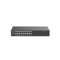 Ruijie RG-ES116G-L Switch No Gestionado - 16 Puertos Ethernet hasta 1Gbps - Carcasa de Acero - Color Negro