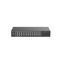 Ruijie RG-ES124G-L Switch No Gestionado - 24 Puertos - Velocidad hasta 1Gbps - Carcasa de Acero - Color Negro