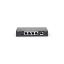 Ruijie RG-ES205GC-P Switch de Sobremesa - 5 Puertos - Velocidad hasta 1Gbps - PoE hasta 54W - Carcasa de Acero - Gestion Inteligente - Color Negro