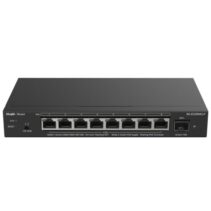 Ruijie RG-ES209MG-P Switch - 8 Puertos Ethernet hasta 2.5Gbps - 1x SFP+ hasta 10Gbps - PoE/PoE+ hasta 120W - Gestionado en la Nube - Color Negro