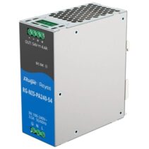 Ruijie RG-NIS-PA240-54 Fuente de Alimentacion Industrial - Potencia hasta 240W - Salida de 54V y 4.4A - Compatible con Riel Din - 240W - Color Acero