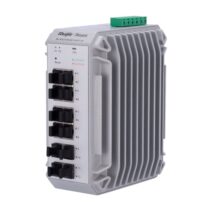 Ruijie RG-NIS3100-8GT4SFP-HP Switch Industrial - 8 Puertos Ethernet hasta 1Gbps - 4x SFP 1Gbps - PoE/PoE+ hasta 240W - Color Gris