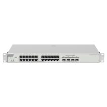 Ruijie RG-NBS3200-24GT4XS-P-V2 Switch Gestionado en Capa 2 - Montaje en Rack 1U - 24 Puertos Ethernet hasta 1Gbps - 4x SFP+ hasta 10Gbps - PoE/PoE+ hasta 370W - Color Acero