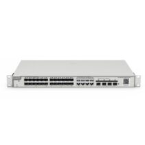 Ruijie RG-NBS3200-24SFP/8GT4XS Switch Gestionado en Capa 2 - Montaje en Rack 1U - 8 Puertos Ethernet hasta 1Gbps - 24x SFP hasta 1Gbps - 4x SFP+ hasta 10Gbps - Carcasa de Acero - Color Acero