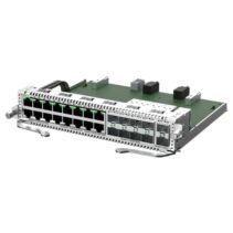 Ruijie M6000-16GT8SFP2XS Tarjeta Switch de Expansion Mixta para Chasis - 16 Puertos Ethernet hasta 1Gbps - 8x SFP hasta 1Gbps - 2x SFP+ hasta 10Gbps - Color Acero
