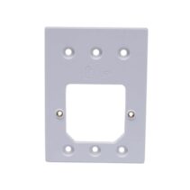 Ruijie RG-RAP1200(P)-MNT Pack de 10 Placas de Montaje para Punto de Acceso Rap1200(P) - Universal para Cajas de Conexion US/EU - Color Blanco