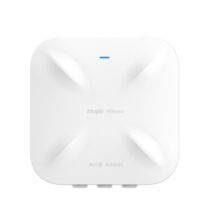 Ruijie RG-RAP6260(H) Punto de Acceso para Exterior - Doble Banda - IP68 - PoE - WiFi 6 AX6000 - 6Gbps - Gestion Cloud con App - Ethernet - Color Blanco