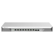 Ruijie RG-EG1510XS Router para Rack - 10 Puertos - Almacenamiento de 1Tb - Velocidad Inalambrica hasta 4Gbps - Capacidad hasta 1500 Usuarios - Gestion en la Nube - Bahia SATA 2.5" - Color Acero