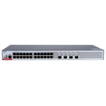 Ruijie RG-CS83-24GT4XS-P Switch - 24 Puertos Ethernet hasta 1Gbps - 4x SFP+ hasta 10Gbps - PoE/PoE+ hasta 370W - Fuente de Alimentacion Fija - Color Negro y Gris