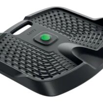 Leitz Active Alfombrilla Antifatiga - Diseñada para Mantenerte en Movimiento y Comodo - Varias Zonas de Masaje y Bola Extraible - Superficie con Textura de Espuma de Poliuretano Acolchada - Color Gris