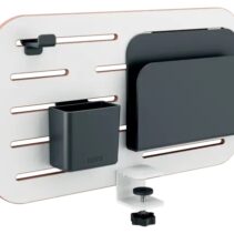 Leitz Ergo Panel Organizador Pequeño de Escritorio - Incluye Soporte para Boligrafos