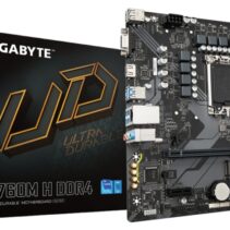 Gigabyte B760M H DDR4 Placa Base Intel1700 2x DDR4 - M.2