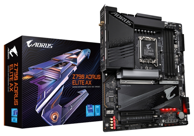Gigabyte Z790 AORUS ELITE AX Placa Base Intel 1700 4x DDR5 - M2