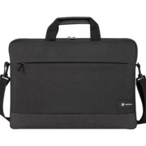 Natec Goa Maletin para Portatiles de 15.6" - Ligero y Acolchado - Bolsillo Frontal - Color Negro