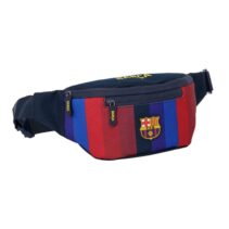 Safta F.C.Barcelona 1ª Equipacion 26/27 Bolsa de Cintura - Cremallera - Cintas Ajustables - Cierre de PVC - Bolsillo Frontal - 23x12x9cm - Color Azul Noche