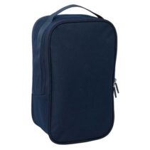 Safta F.C.Barcelona 1ª Equipacion 26/27 Zapatillero Doble - Bolsillo Interior de Velcro - Compartimento Trasero con Cremallera - Asa de Mano - 21x36x16cm - Color Azul Noche