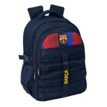 Safta F.C.Barcelona 1ª Equipacion 26/27 Mochila para Portatil hasta 15.6" - Bolsillo Trasero Antirrobo - Cremallera Bidireccional - Transpirable - Ergonomica - 34x46x15cm - Color Azul Noche